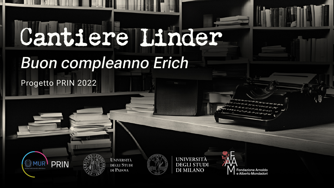 Cantiere Linder: Buon compleanno Erich!